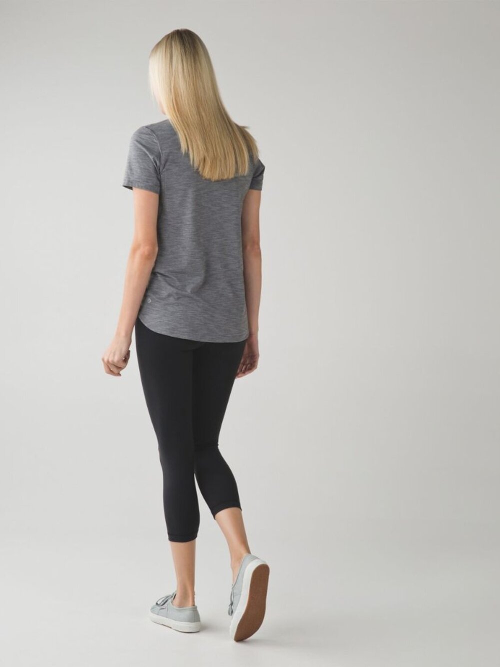 Lululemon Black Wunder Under Crop III Leggings | 21" Inseam | Size 12